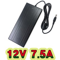 순흥전기 어댑터 12V 어댑터 시리즈 12V 0.3A ~ 10A 까지 생산 아답터 직류전원장치, 12V 7.5A 접지형