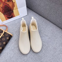 ANYOU 레인부츠 장화 여성 작업화 패션 장마철 가벼운레인부츠 여름부츠 여성레인부츠