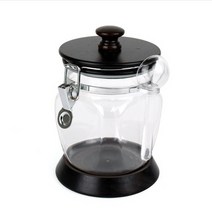 아크릴 분쇄원두보관 푸딩병 수제청병 커피 잼통 중