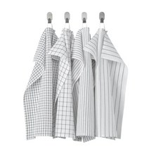 이케아 쉐프 행주 티타월 4P 세트 45x60cm, 1set