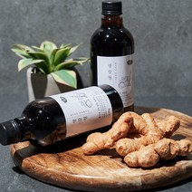 국내산 100% 수제 진한 생강청 생강원액 620g, 3개, 1개입
