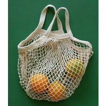 장바구니 쇼핑백 시장 휴대용 네트백 그물 마트 메쉬, 핑크CM000443, 1개