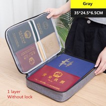 문서 보관 가방 서류 인감 파일 폴더 티켓 신용 카드 주머니 여행 여권 케이스 악세서리