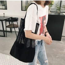 보씨엘 여름 네트백 그물망 숄더백 비치백