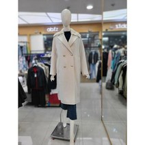 ab.f.z 탈착 니트 카라 핸드메이드 모 더블 롱 코트 lfw4qc03
