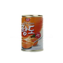 동원 황도 슬라이스 복숭아 통조림, 350g, 5개
