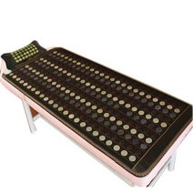 게르마늄 온열 매트리스 1인 음이온 찜질 건강 장판, 이옥석 오크라 믹스70cmx190cm