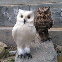 비둘기가싫어하는것 모조독수리 과수원 농작물보호, 37cm높이의꽃올빼미