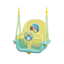 로보카폴리 안전손잡이 유아용 그네 정원그네 그네설치 놀이기구