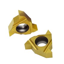 [무료배송]10pcs LT16.01W-AG60 YBG201 ZCC 터닝 공구 나사 인서트 초경 플레이트 왼손 외부 컷 16ELAG60, 한개옵션0