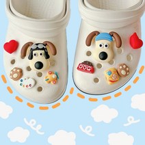 [당일출고/서비스2개 증정] BIG 윌레스와 그로밋 신발 꾸미기 파츠 세트