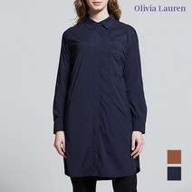 [비비올리비아] [비비올리비아] 소프트터치 셔츠형 롱점퍼_VVCNLTF7421