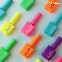 모스티브 진짜 네일 컬러젤 12ml, 형광주황, 1개