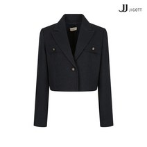 JJ지고트 싱글 버튼 울 크롭 재킷 GMCA0JK55