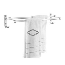 가벼운 알루미늄 2단 수건걸이-실버 욕실행거용품깔끔한욕실 다용도걸이 다용도수건걸이 수건건조대 수건걸이대 수건대 수건바 수건행거 수건홀더 심플수건걸이 욕실 욕실걸이 욕실수건걸이 욕실수건걸이교체 욕실수건걸이대 욕실수건행거 욕실수납 욕실악세사리 욕실인테리어 욕실타올걸, 본상품