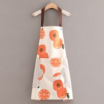 새로운 앞치마 여성 주방 가정 남성과 여성 요리 한국어 버전 작은 신선한 앞치마 성인 크리 에이 티브 작업복, 13
