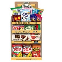 간식자판기 끝판왕 과자선물세트, 과자선물세트 34p, 4세트