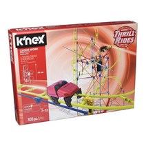 케이넥스 KNEX 스릴 라이드 클록 워크 시계작업 롤러코스터 빌딩 세트 305피스