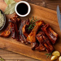 직화구이 맛집 쪽갈비 3종 400g 마늘양념/매운양념/간장양념 캠핑요리 바베큐메뉴 돼지고기, 매운양념 쪽갈비 400g