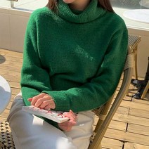 [KT알파쇼핑]토이크롭폴라티셔츠 JLE-WKN-2108-체리핑크