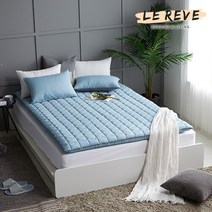 [르헤브] 클린 에어스킨 누빔 요커버(퀸), 피치