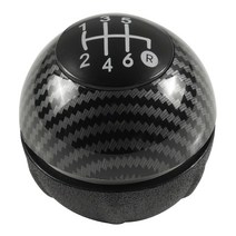 기어봉 기어시프트 500 2007 기어 시프트 노브 56 속도 Gaiter Booot Cover 케이스, 06 6 Speed Carbonfiber
