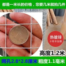 철망울타리 휀스 고라니망 보호망 도난 방지망, C 구멍 2.8cm 두께 1.1mm 폭 1.2m 길이