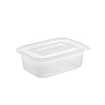 다회용 사각밀폐용기 850ml(182x129xH62mm) / 400set