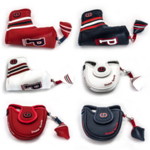 도담D 스트라이프 일자 투볼 퍼터커버, 타입선택:컬러선택 : 투볼형:네이비