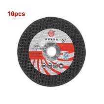 전동공구 BOSCH GWS180-LI 충전식 브러시리스 앵글 그라인더 휴대용 커팅 머신 폴리셔 18V 전동 공구 베어 메탈, 06 10pcs