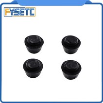 3d프린터출력 대형3d프린터 3d프린터기 4pcs 진동 방지 고무 착륙 매트 피트 3030 프로필 prusa i3 mk3 키트 3d 프린터 부품에 대한 방진 피트, 없음