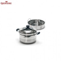 퀸센스 인덕션 냄비 스팀 찜기 찜솥 쿠커 30cm