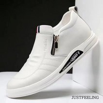 JUSTFEELING 남자 신발 운동화 로퍼 캐주얼 데일리 슬립온 단화