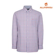 올포유 봄선오픈 올포유 남성 서커 체크 셔츠 AMBSJ1658-403_G