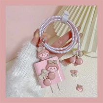 충전 케이블 보호대 데이터 라인 커버 아이폰 18W 20W 헤드 바이트 쉘, 02 B1