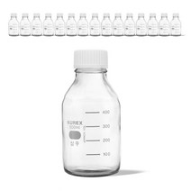 눈금 유리병, 16개, 500ml.