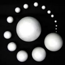 문구랑만들기랑 스티로폼공 스치공, 1봉, 120mm-1개