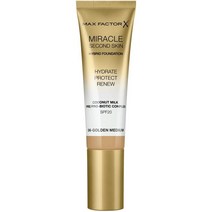 Max Factor 맥스 팩터 미라클 세컨드 스킨 하이브리드 파운데이션 SPF 20 06 Golden Medium 30ml