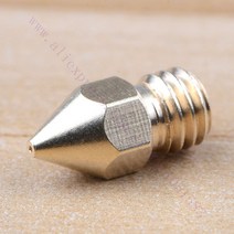Zortrax M200 M300 Afinia H479 H480 3D 프린터 용 4pcs 3D 액세서리 황동 노즐, 0.4mm
