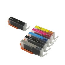 캐논 TS8090 MG7790용 PGI-970 CLI-971 대용량 XL 호환 카트리지, 6카트리지 (GY 포함) 1세트