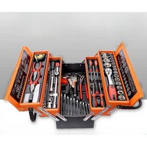 3단 공구함 접이식 공구 가방 박스 상자 연장 정비, 3단 접이식 공구함(85종)