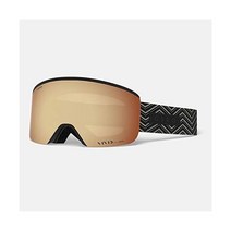 지로 Ella 스키 고글 여자 스노우보드 2개 렌즈, Black Zag, Vivid Copper/Vivid Infrared