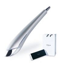 미안기 STELLA BEAUTE Beauty Face Stick《뷰티 페이스 스틱》서지컬 스테인리스 사용〔표정근 트레이닝×미용 바늘 메소드 자택에서 프로 레벨의 셀프 케어〕 근막 릴리스 시금치 라인 페이스 라인 얼굴 (플래티넘)]