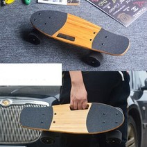 휴대용 스케이트 보드가방 여행 미니 스케이트 보드 대나무 단일 로커 작은 물고기 보드 휴대용 4 바퀴 어린이 성인 청소년 브러시 거리 고속도로 ie07, 1