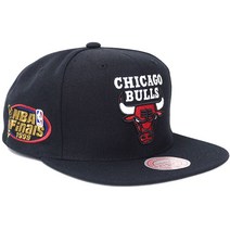 NBA 시카고 불스 캡 HWC Top Spot 스냅 미첼 & 네스/Mitchell Ness 블랙