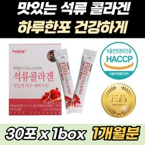 석류 피쉬 생선 어린 마린 저분자 콜라겐 펩타이드 파우더 위생포장 식약처 인증 젤라틴 피부 속 건조 비타민C 추천 먹는 어류 어린 엘라그산 1000달톤 레시틴 유청분말 단백질