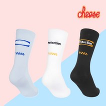 자전거 양말 라이딩양말 아덴바이크 치즈사이클링 프로텍션 삭스 3.0, 블랙