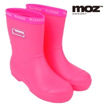 셀러허브(잡화) 모즈심플핑크 아동 어린이 주니어 장화