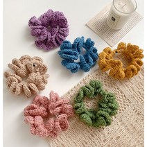 아이유곱창밴드 곱창머리끈 뜨개곱창 니트곱창 스크런치