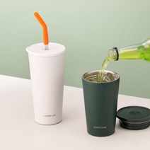 락앤락 데일리 스트로우 텀블러 400ml, 1_400ml(그린)